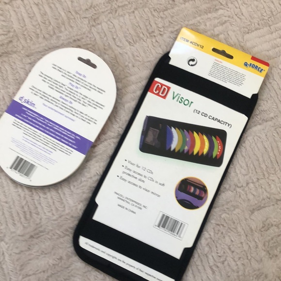 CD visor and Disc/cd/dvd/game protectors bundle. New in factory packaging - Picture 14 of 16